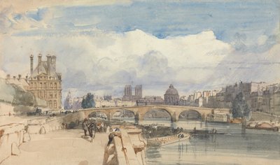 Le Pont Royal, Parijs door Thomas Shotter Boys